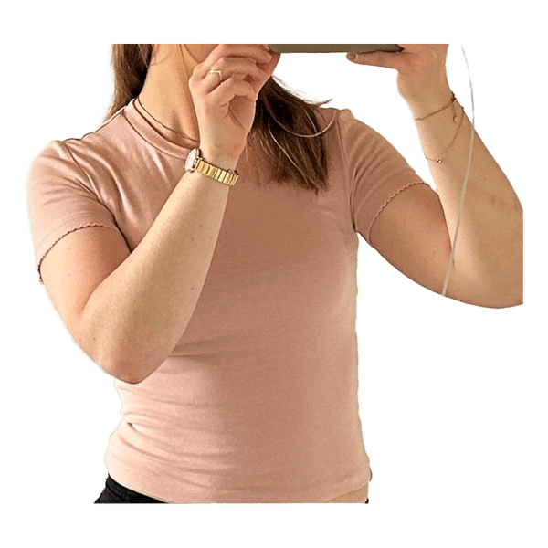 Rosafarvet Zara t-shirt