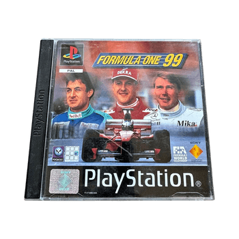 PS1 Formula One 99 (CIB) sisältäen Winter Releases demo