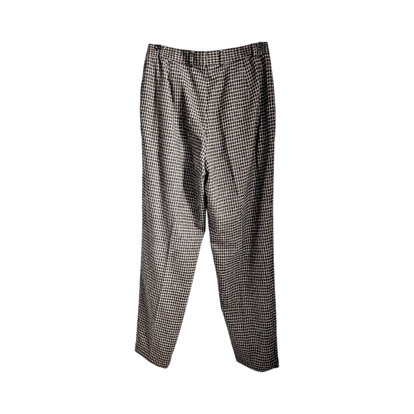 City Delmod checked wool-blend trousers – size EU 38