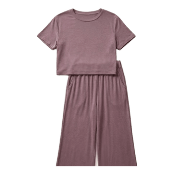 Mauve loungewear set