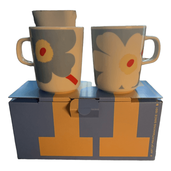 Marimekko Unikko mug set