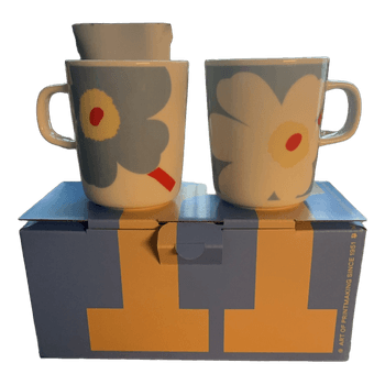Marimekko Unikko mug set