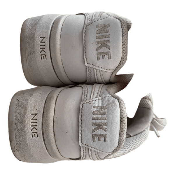 White Nike sneakers