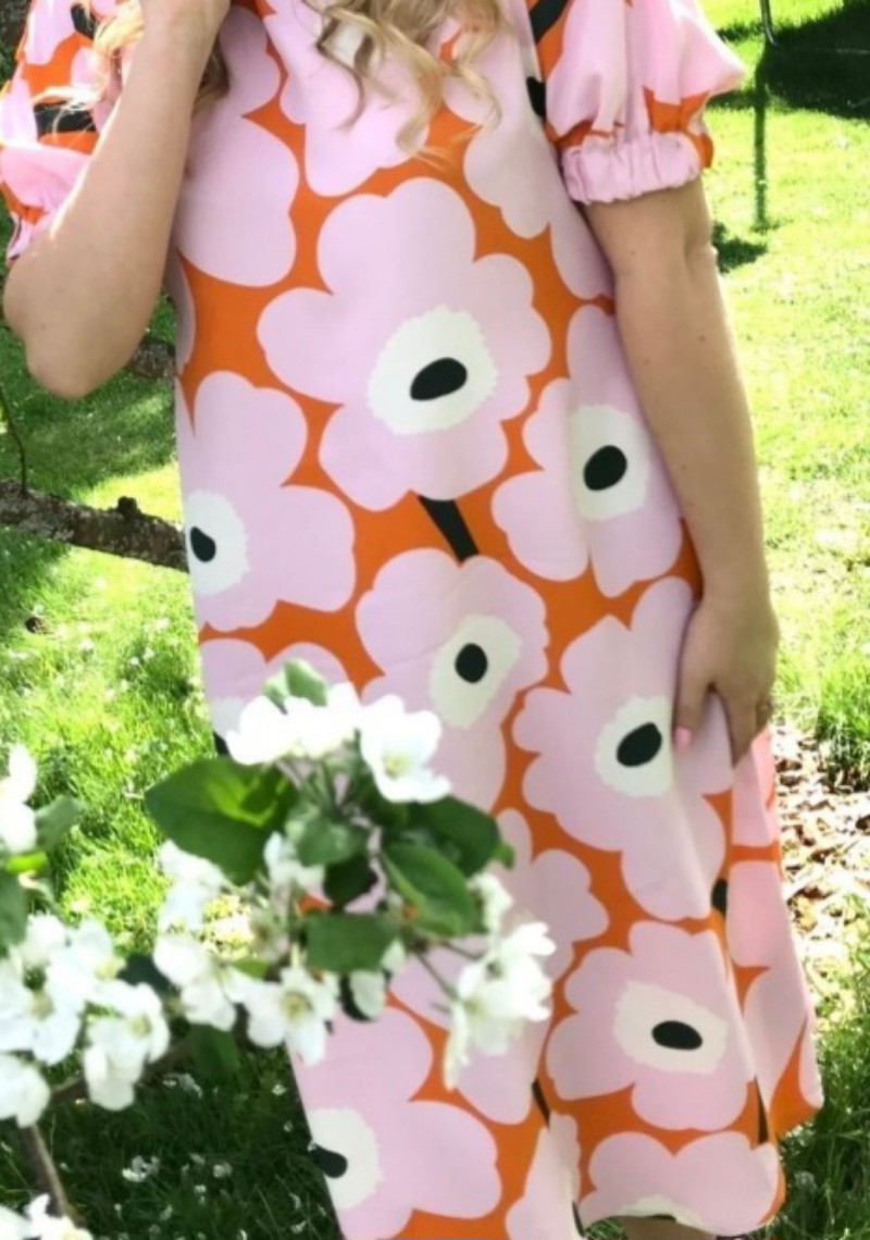 Marimekko vokaali unikko mekko