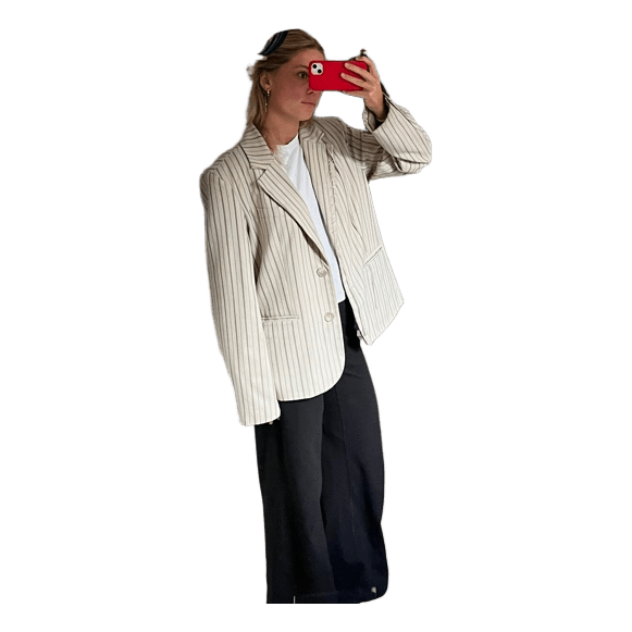 Stribet NA-KD blazer