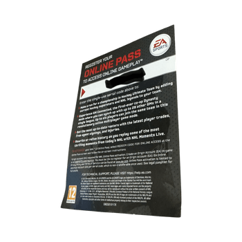 EA Online Pass lappu / flyer EAE03810117K