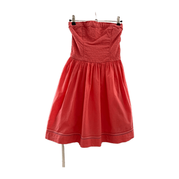 Coral Tommy Hilfiger Summer Cotton Dress