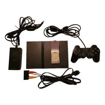 Sony PlayStation 2 Slim + kaksi peliä