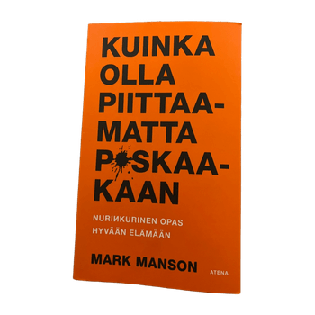 Kuinka olla piittaamatta paskaakaan -kirja