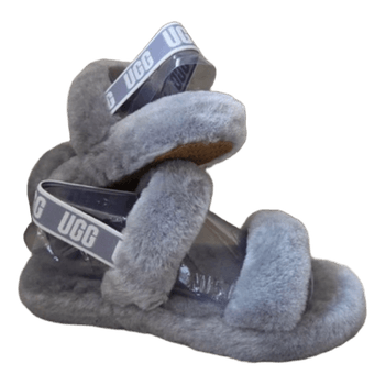 Grey Ugg sandals
