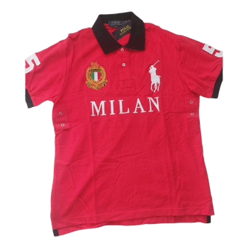 Raudoni Polo Ralph Lauren marškinėliai