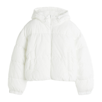 White winter jacket