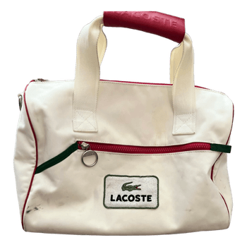 Valkoinen Lacoste laukku