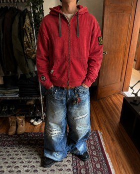 Red Polo Ralph Lauren hoodie