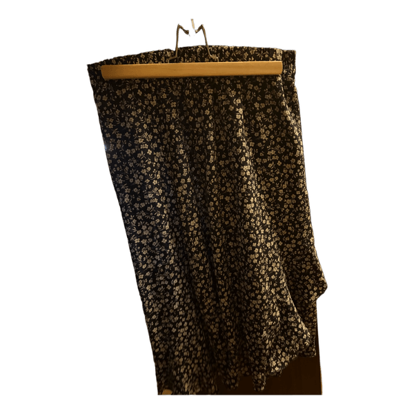 Only floral midi skirt