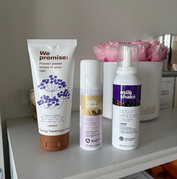 Hair toner set for Blondes