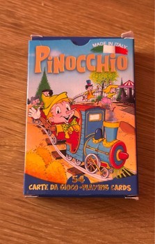 Pinocchio playing cards