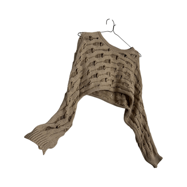 Beige neulepaita