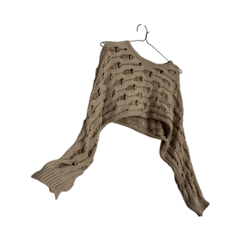 Beige neulepaita