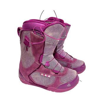 K2 Scene Women’s Snowboard Boots EU40 / US9 – Purple Quick Lace