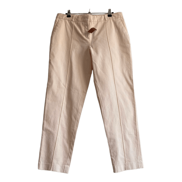 Loro Piana Derk Light Denim Baby Pink Skinny Cropped Jeans IT44 EU40 Women