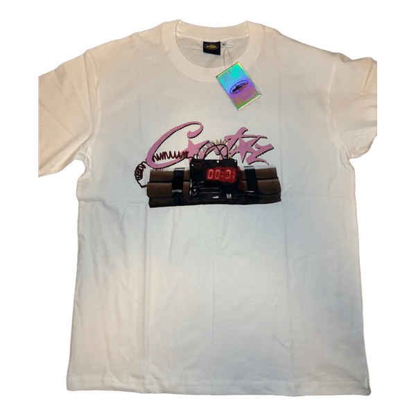 White graphic t-shirt