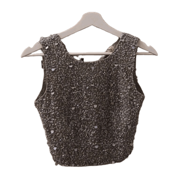 Lace and beads top