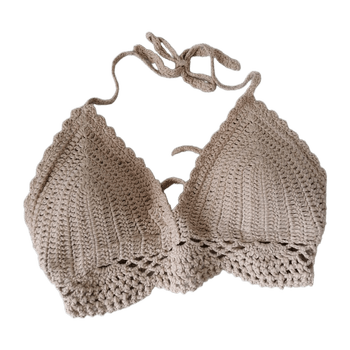 Virkattu bikinitoppi