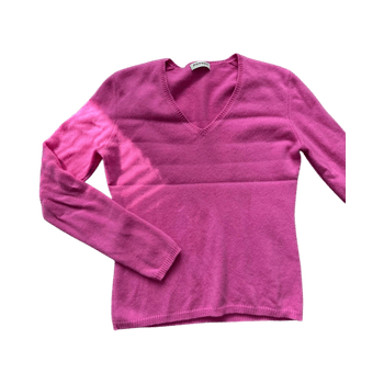 Pinkki cashmere-neule