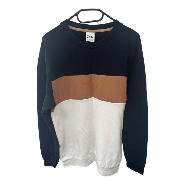 Zara colorblock sweatshirt