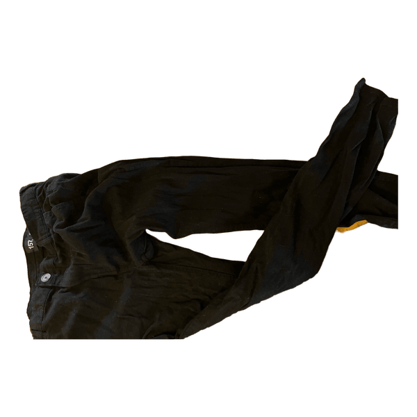 Black chinos