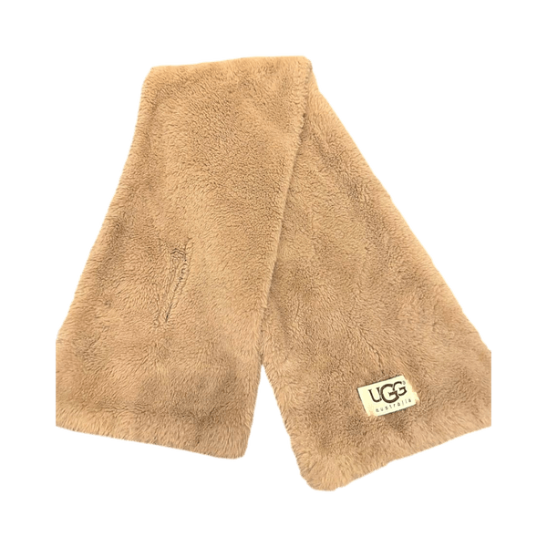 Ugg beige faux fur scarf
