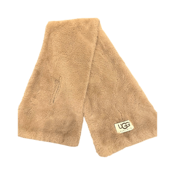 Ugg beige faux fur scarf