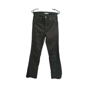 Musta bootcut-farkut M/32