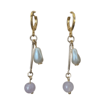 Korvarenkaat helmikoristeilla