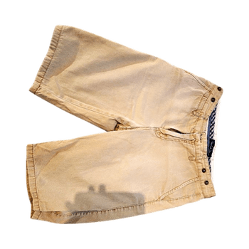 beiget miesten shortsit, haalistuneet. Solid Jeans