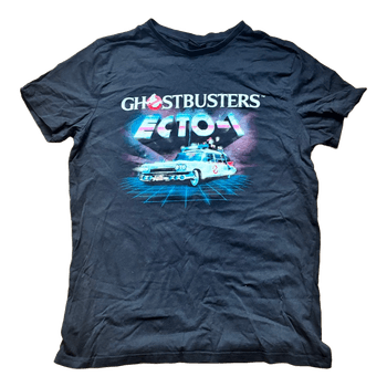 Ghostbusters Ecto-1 black t-shirt