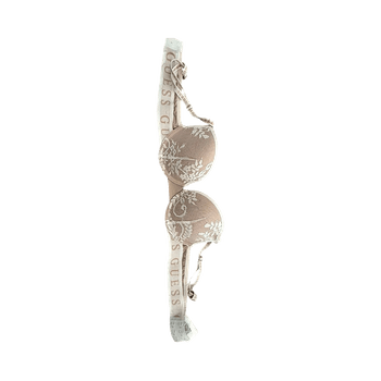 Nude lace detail bra, size 70B