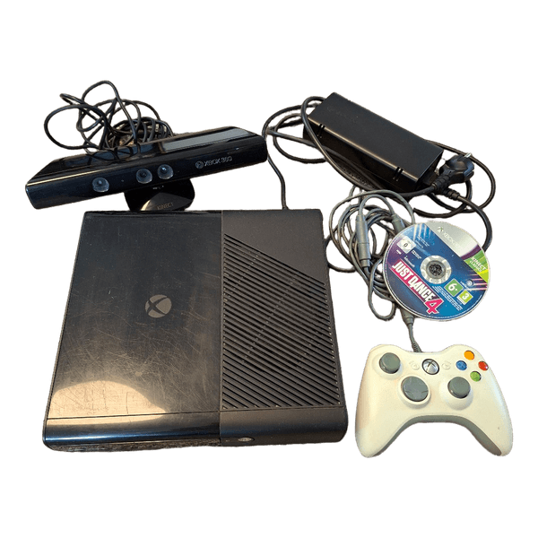Xbox 360 E 4 GB + Kinect + pult + Just Dance 4