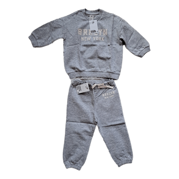 Grey sweatshirt and trousers