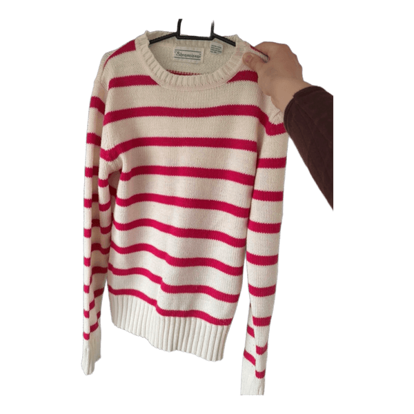 Stribet sweater