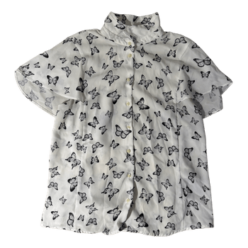Reserved butterfly print blouse
