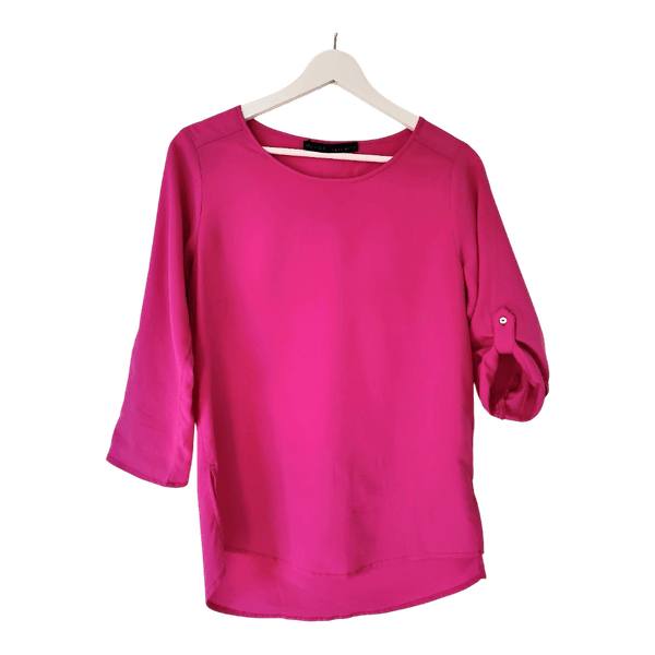 Fuksia Zara Basic pusero