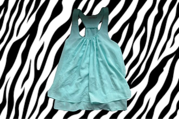 Light blue tank top