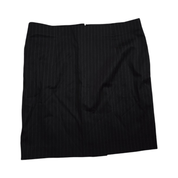 Pinstripe pencil skirt