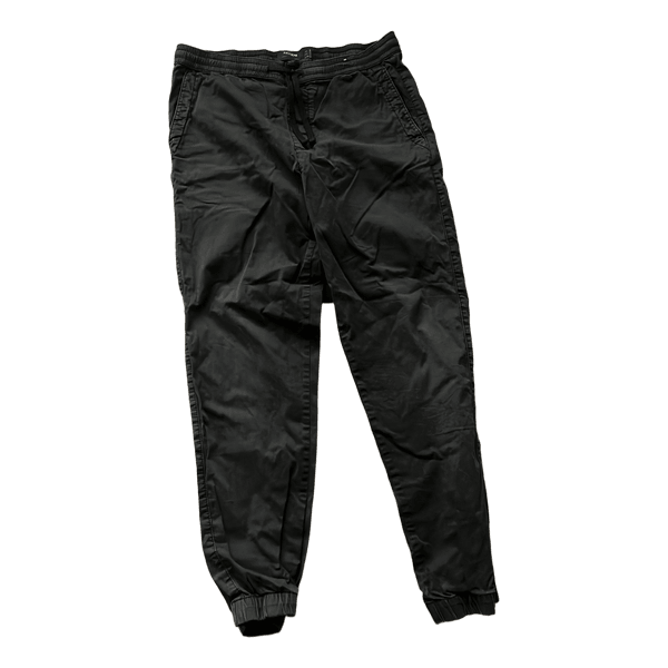 Pull&Bear black jogger trousers