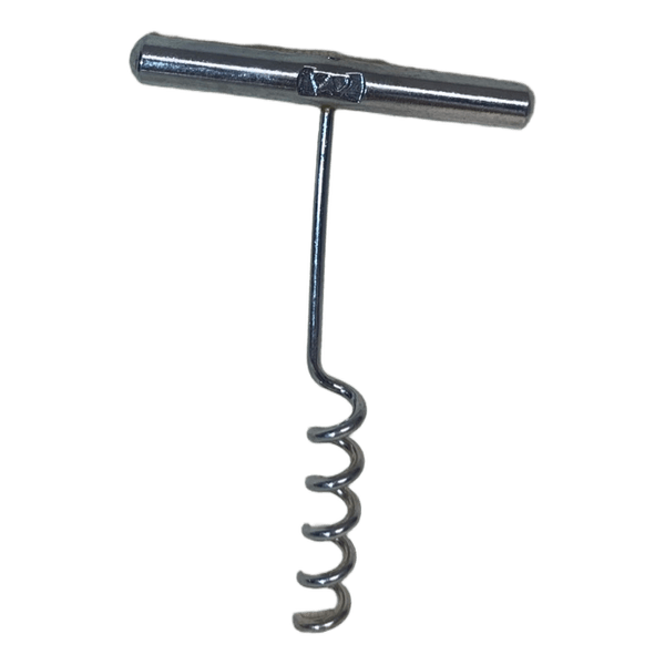 Metal wine corkscrew