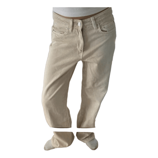 Beige Jeans