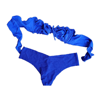 Calzedonia yläosa + sähkönsininen alaosa