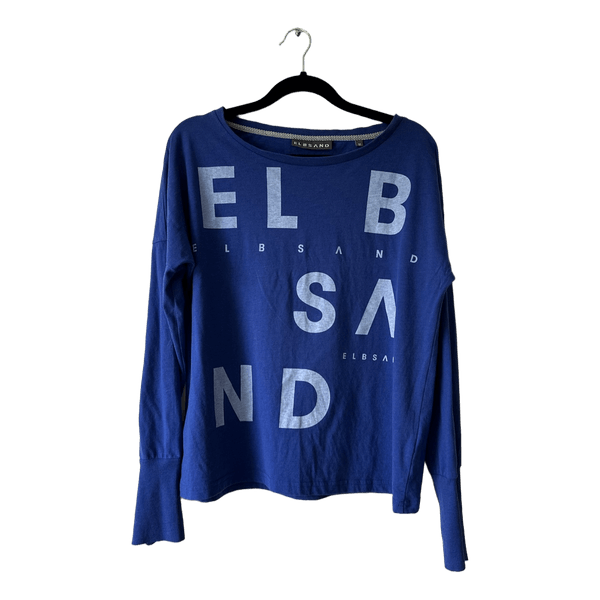 Blue Elbsand long-sleeve top